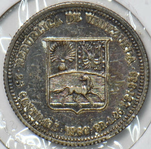 Venezuela 1960 25 Centimos Horse animal 150964 combine shipping