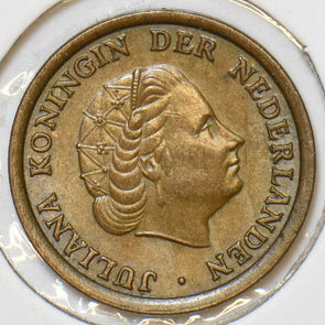 Netherlands 1958 Cent 903940 combine shipping