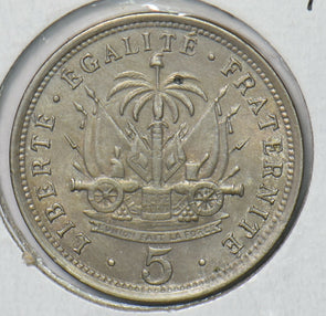 Haiti 1904 5 Centimes 490115 combine shipping