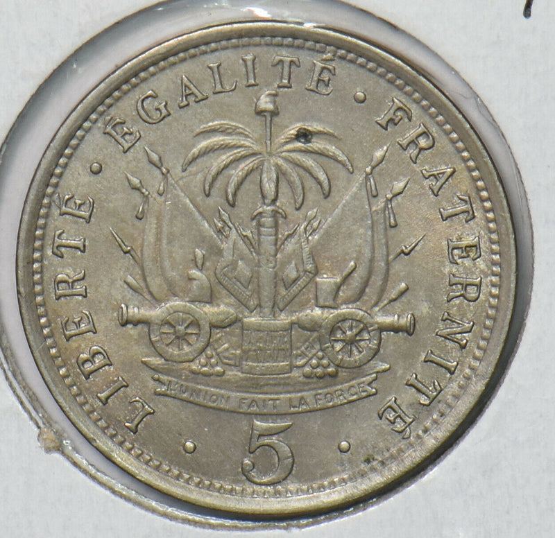 Haiti 1904 5 Centimes 490115 combine shipping