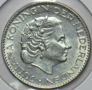 Netherlands 1955 Gulden Lion animal 193953 combine shipping