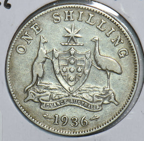 Australia 1936 Shilling 241103 combine shipping