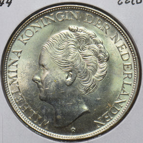 Netherlands 1944 2 1/2 Gulden 294677 combine shipping