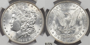 1888-S Morgan Dollar Silver NGC MS62 NG1692