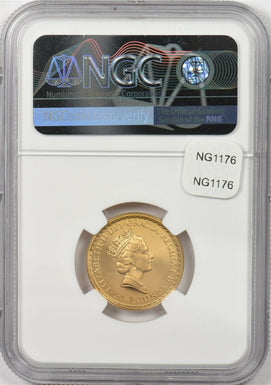 Great Britain 1997 25 Pounds gold Horse animal NGC Proof 70 Ultra Cameo 0.25oz g