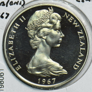 New Zealand 1967 20 Cents Kiwi bird animal 198061 combine shipping