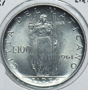 Vatican 1961 100 Lire 299062 combine shipping