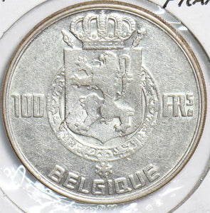 Belgium 1954 100 Francs 240546 combine shipping