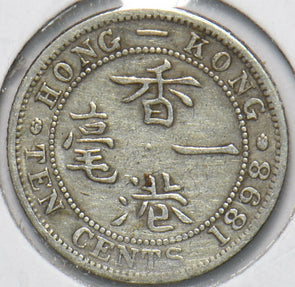 Hong Kong 1898 10 Cents 192911 combine shipping