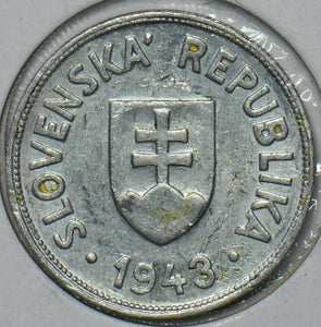 Slovakia 1943 50 Halierov 190674 combine shipping