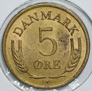 Denmark 1966 5 Ore 198275 combine shipping