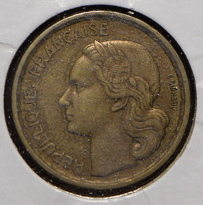 France 1954 10 Francs Rooster animal  290158 combine shipping