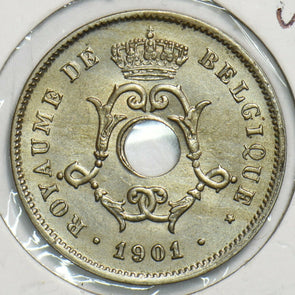 Belgium 1901 10 Centimes UNC 298548 combine shipping