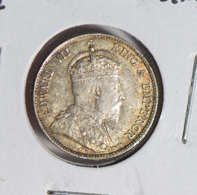 Hong Kong 1902 10 Cents silver lustrous H0175 combine shipping