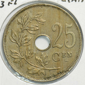 Belgium 1913 25 Centimes 298508 combine shipping