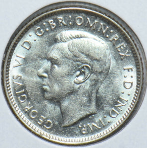Australia 1943 6 Pence Kangaroo animal Ostrich Georgivs VI 902043 combine shippi
