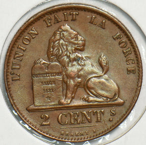 Belgium 1870 2 Centimes 0 197871 combine shipping