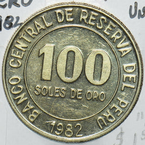 Peru 1982 100 Soles UNC 903802 combine shipping