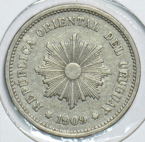Uruguay 1909 5 Centesimos 298955 combine shipping