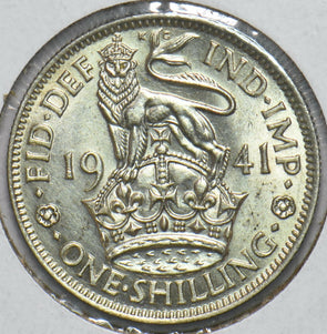 Great Britain 1941 Shilling Lion animal Georgivs VI 293401 combine shipping