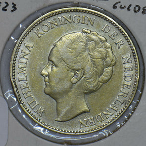 Netherlands 1923 Gulden Lion animal 291323 combine shipping