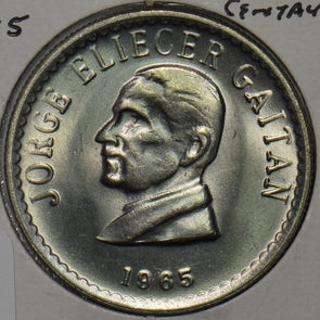Colombia 1965 50 Centavos Eagle animal 196099 combine shipping