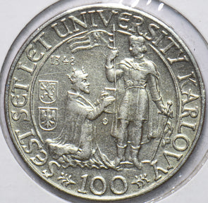 Czechoslovakia 1948 100 Korun Lion animal 150396 combine shipping