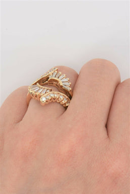 14K Gold Diamond Ring 7.21g RG0171