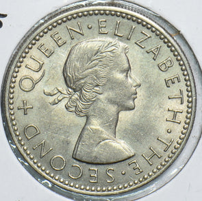 New Zealand 1965 Shilling 198200 combine shipping