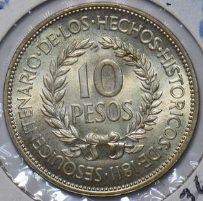 Uruguay 1961 Y 39 10 Pesos 294930 combine shipping