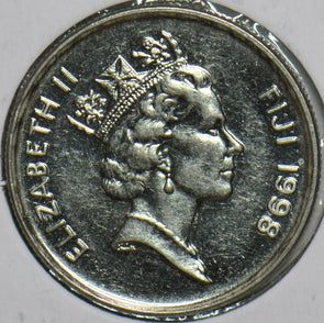 Fiji 1998 5 Cents 903678 combine shipping