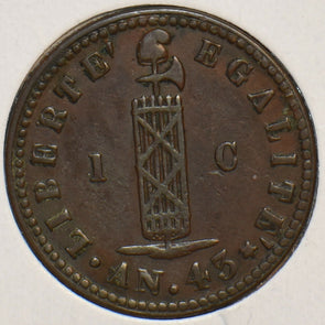 Haiti 1846 Centime 297290 combine shipping