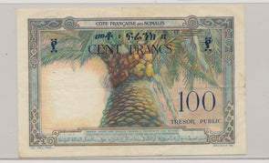 RC0294 Somaliland 1952 100 Francs djibonti #26 combine shipping
