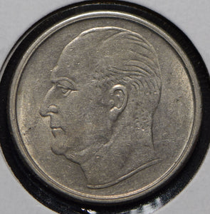 Norway 1966 50 Ore Elkhound animal  150055 combine shipping