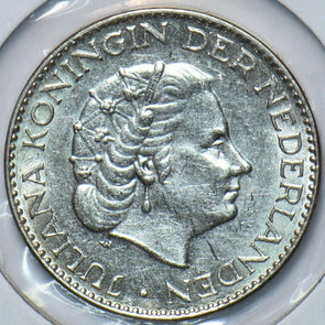 Netherlands 1956 Gulden Lion animal 193989 combine shipping