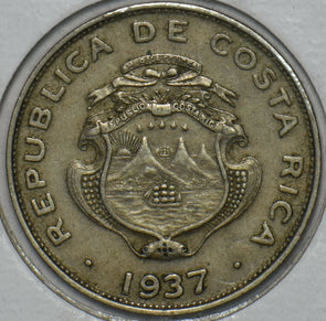 Costa Rica 1937 25 Centimos 196249 combine shipping