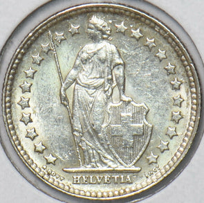 Switzerland 1952 1/2 Franc 194632 combine shipping