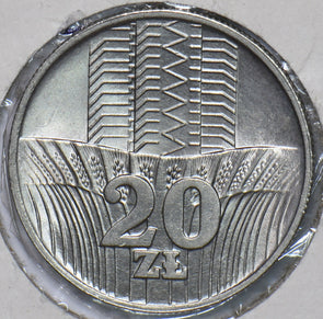 Poland 1973 20 Zlotych 295041 combine shipping