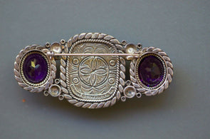 REDUCED! Stephen Dweck Pin Brooch Bronzed .999 Sterling Silver