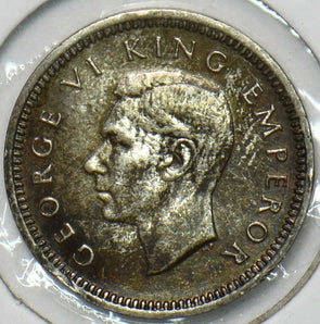 New Zealand 1939 3 Pence 903638 combine shipping