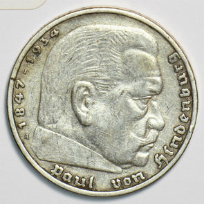 Germany 1936 5 Reichsmark 0 240856 combine shipping