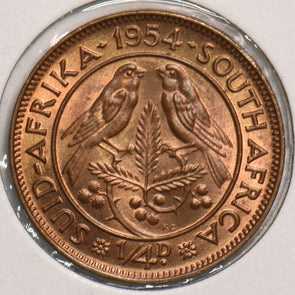 South Africa 1954 1/4 Penny Cape sparrow 199274 combine shipping