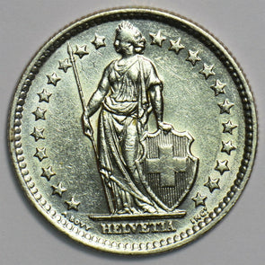 Switzerland 1963 2 Francs 197392 combine shipping