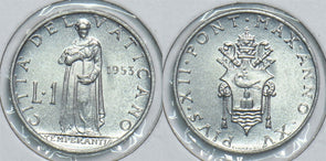 Vatican 1953 Lire 198664 combine shipping