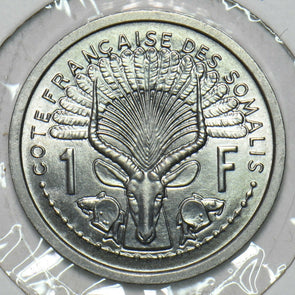 Somaliland 1959 Franc Antelope animal 196927 combine shipping
