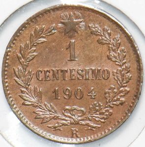 Italy 1904 Centesimo Vittorio Emanvele III 292971 combine shipping