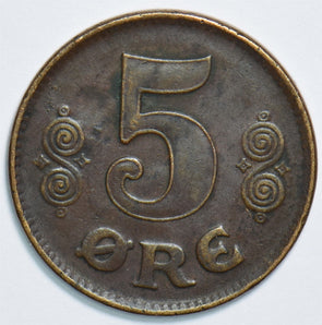 Denmark 1919 5 Ore 198318 combine shipping