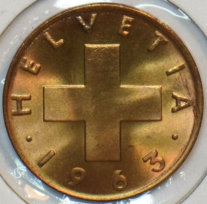 Switzerland 1963 Rappen 196386 combine shipping