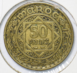 Morocco 1952 AH 1371 50 Francs 901568 combine shipping