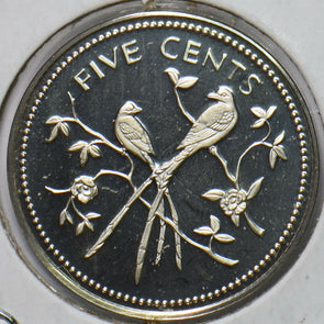 Belize 1974 5 Cents Fork-tailed Flycatcher animal Proof 192826 combine shipping